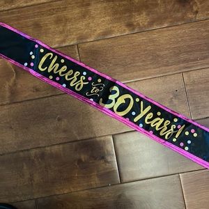 30th Sash ⚡️ 3/$15